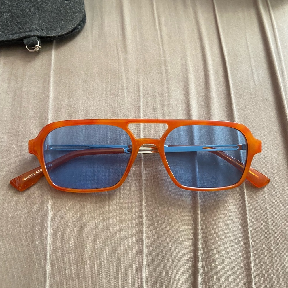 Blue Lense Sunglasses